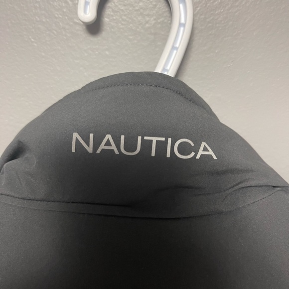 Nautica Men's Charcoal Quilted Vest - Picture 3 of 3